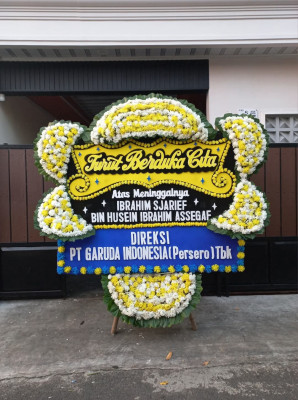 Papan Bunga Duka di Rainis